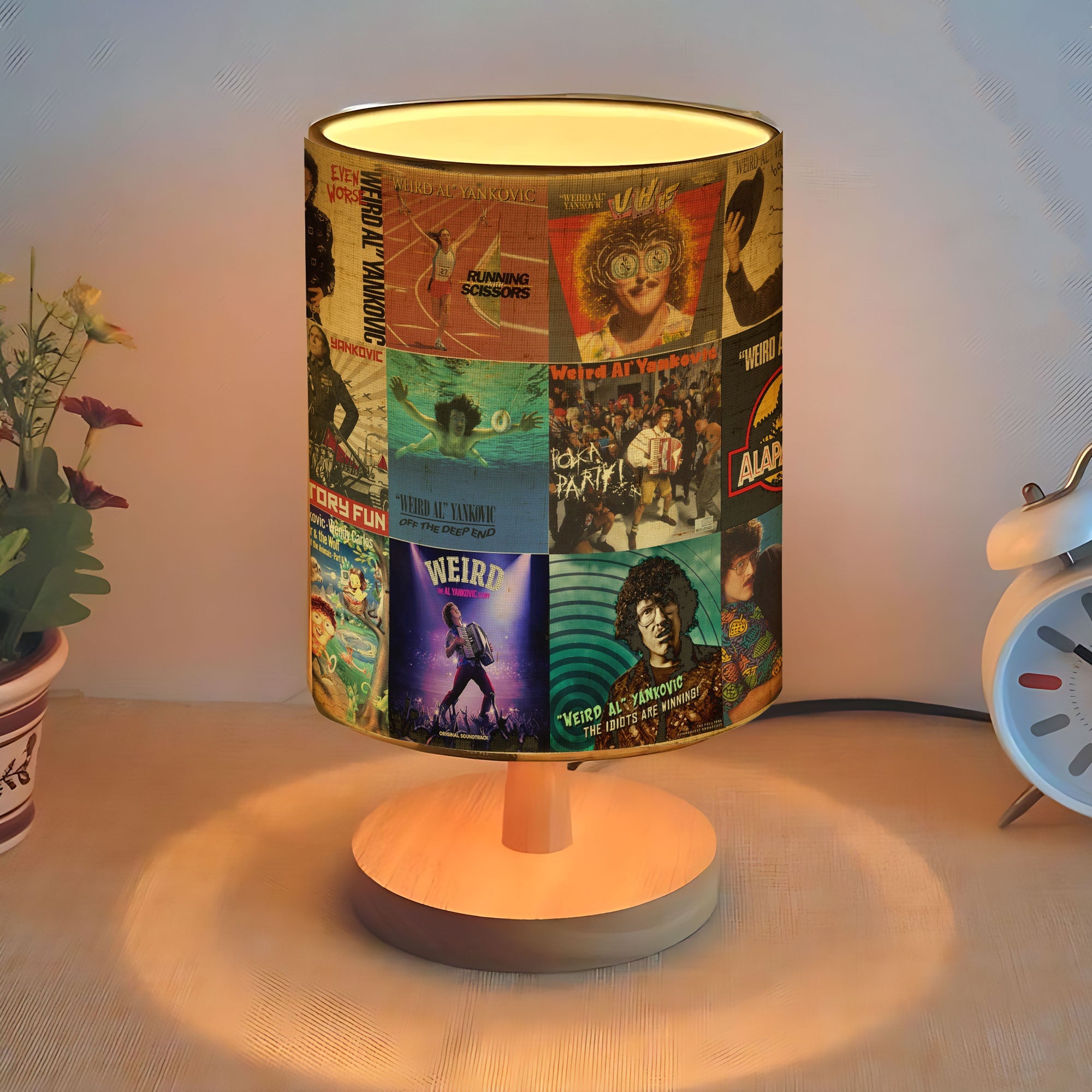 Weird Al Yankovic Albums Lamp Light Up with Laughter and Parody