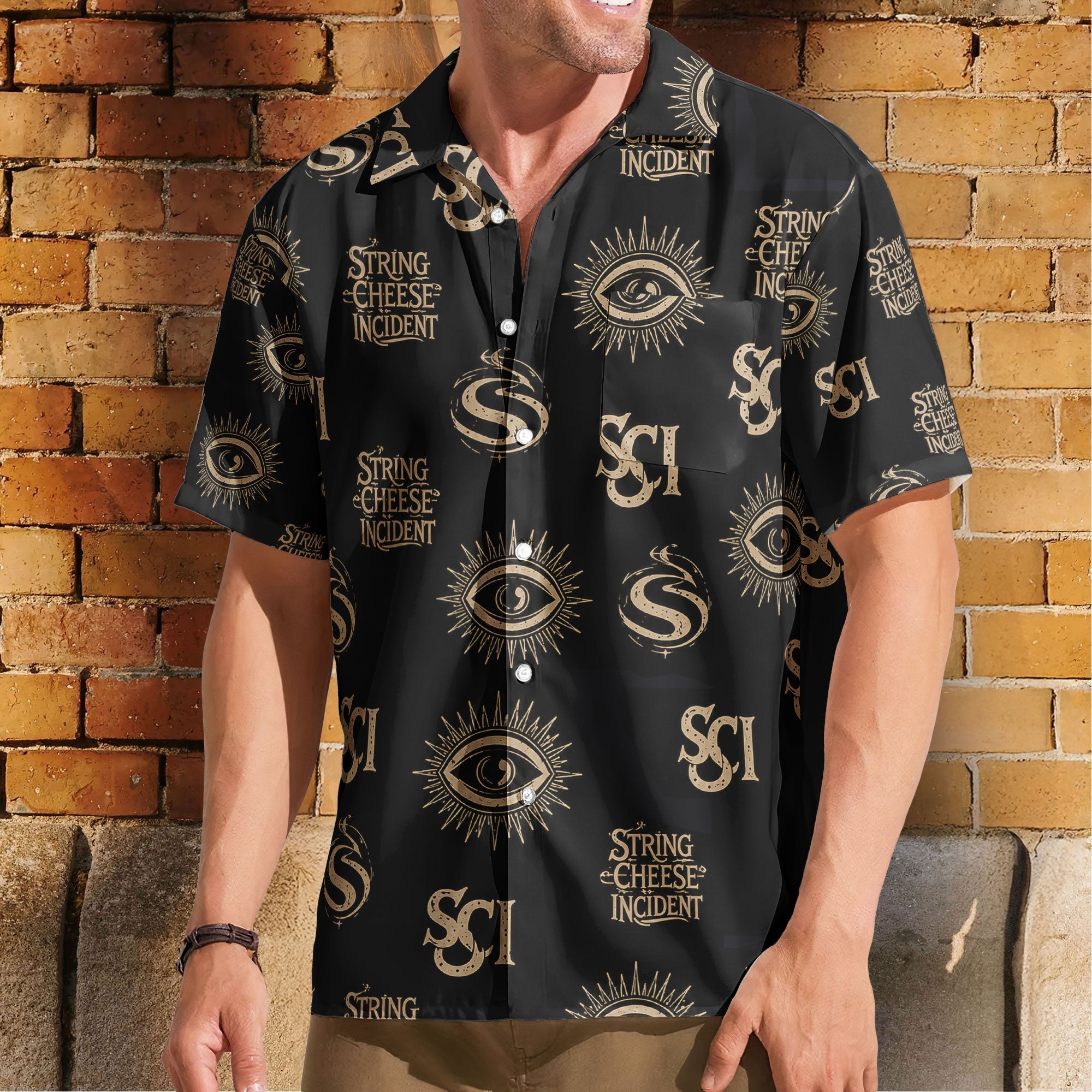 The String Cheese Incident Hawaiian Shirt – Retro Music Album Art Inspired Unisex Shirt