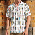 David Bowie Cartoon Character Hawaiian Shirt – Retro Music Inspired Shirt