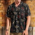Foo Fighters Rock Icon Graphic All-Over Print Hawaiian Shirt – Retro Music Album Art Inspired Unisex Shirt