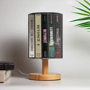 Beyoncé Cassette Tape Inspired Album Fabric Lamp For True Beyhive Fans