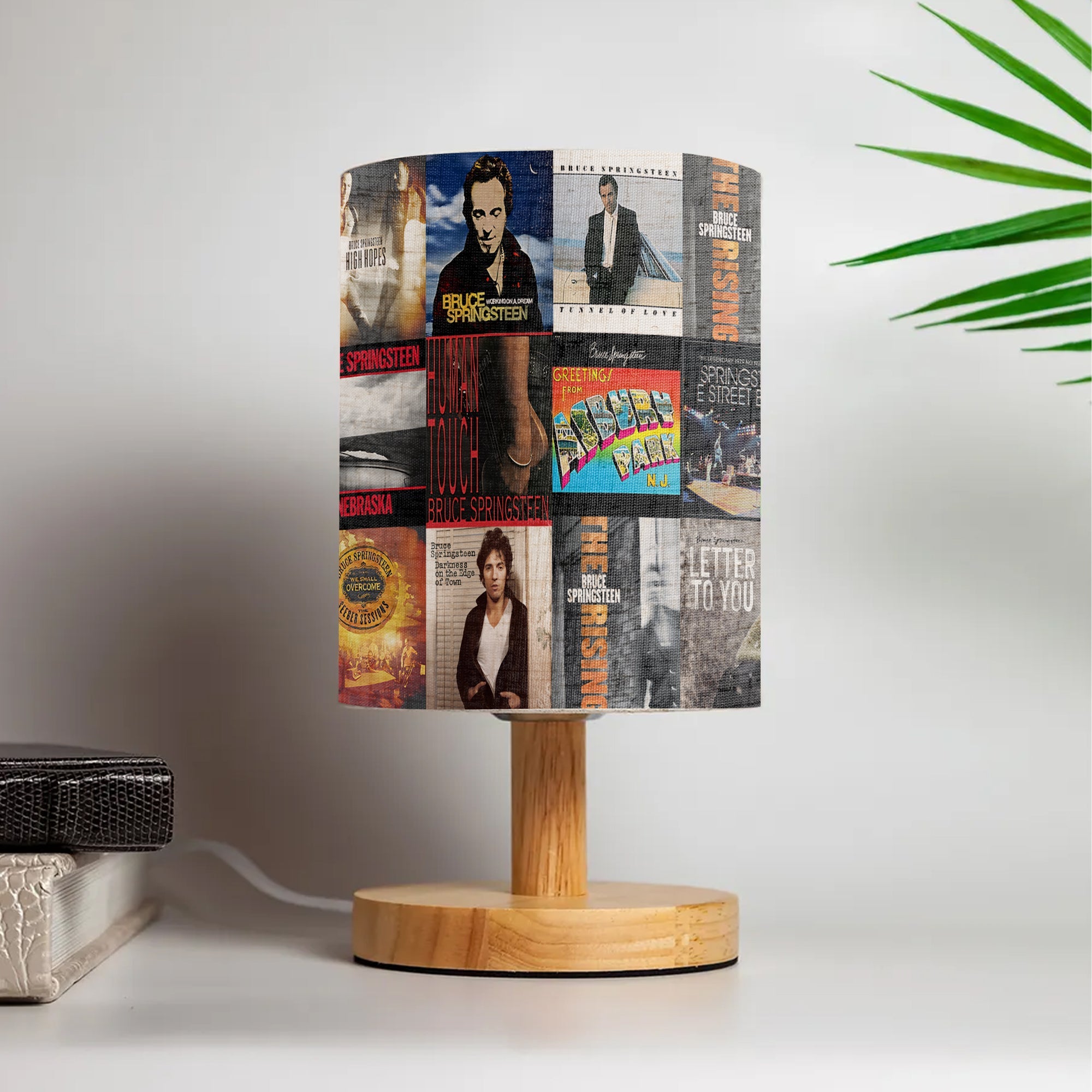 Bruce Springsteen Album Cover Table Lamp Rock Legend Edition
