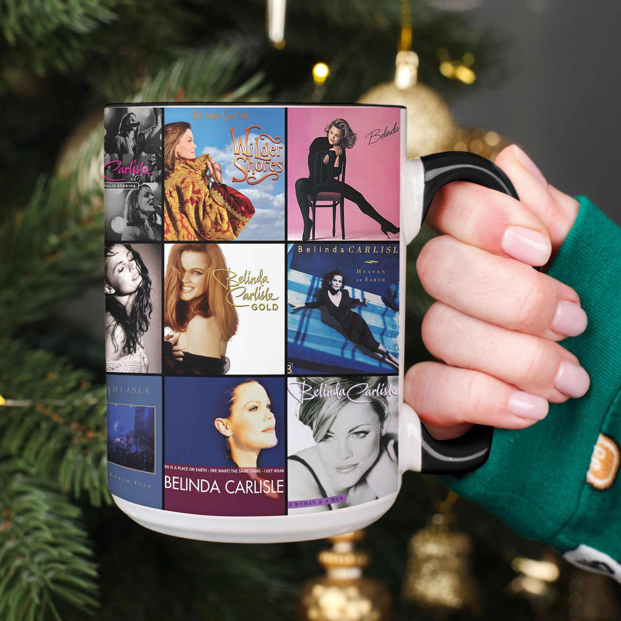 Belinda Carlisle Accent Mug Album Cover Collage Gift