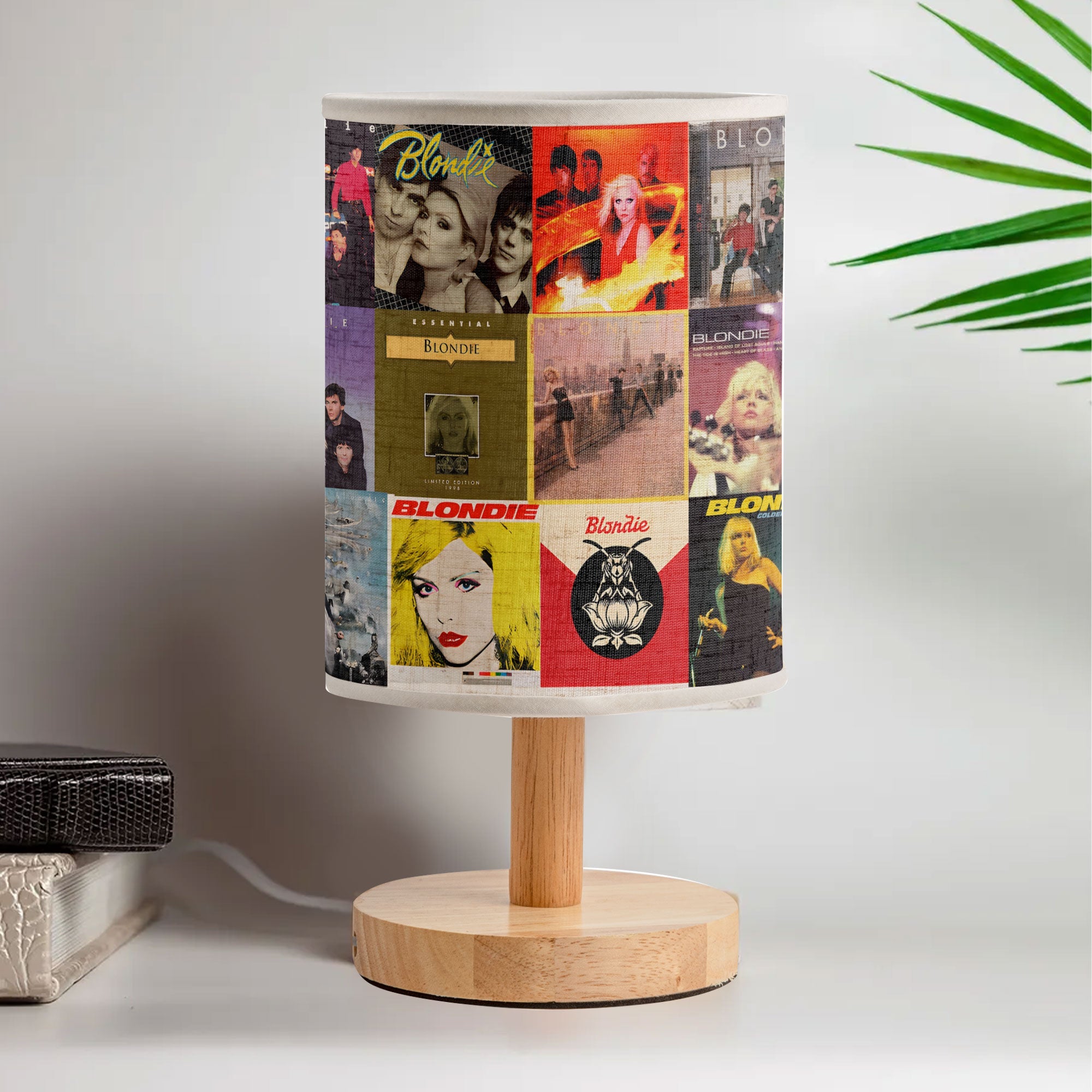 Blondie Albums Lamp New Wave Rock Icon Table Light