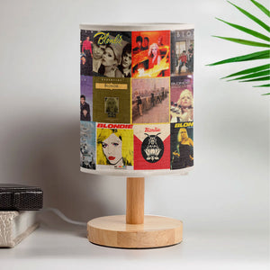 Blondie Albums Lamp New Wave Rock Icon Table Light