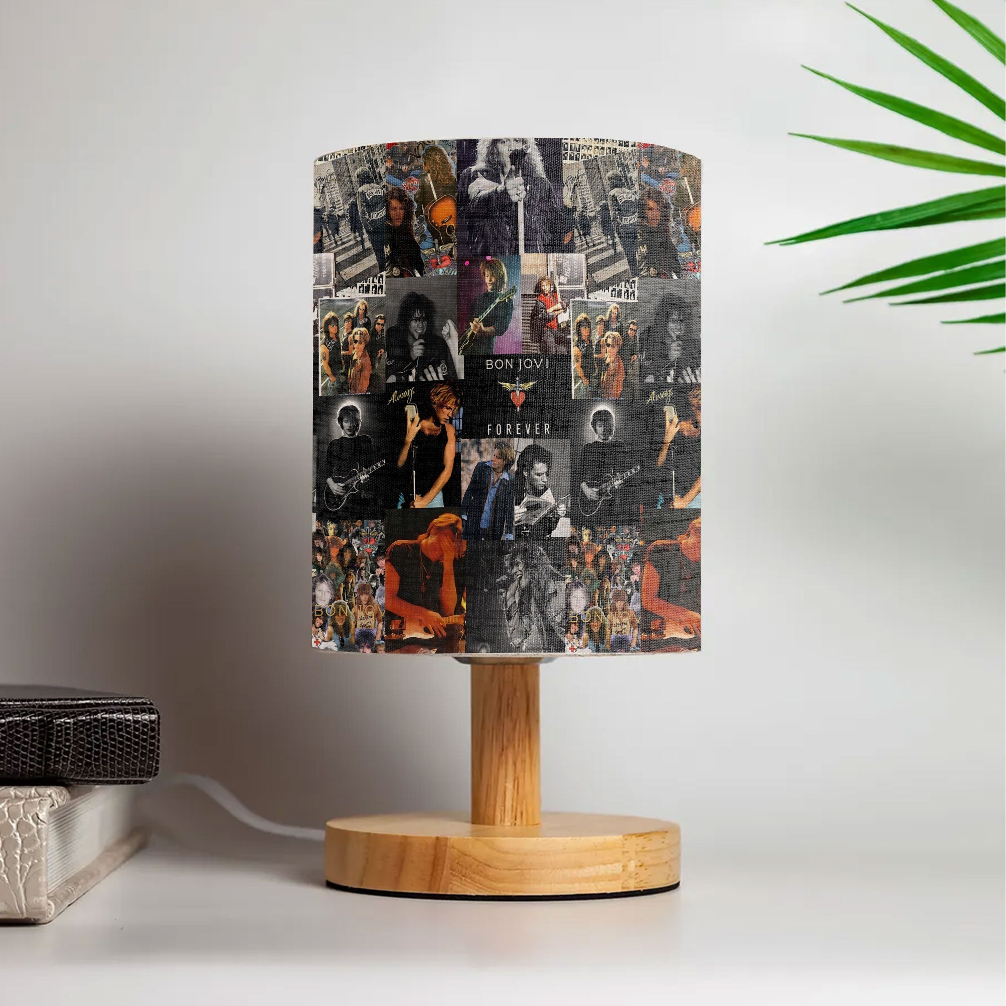 Rock the Night Bon Jovi Forever Fabric Lamp