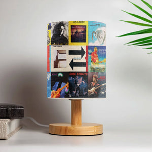 Dire Straits Album Fabric Lamp A Classic Rock Glow