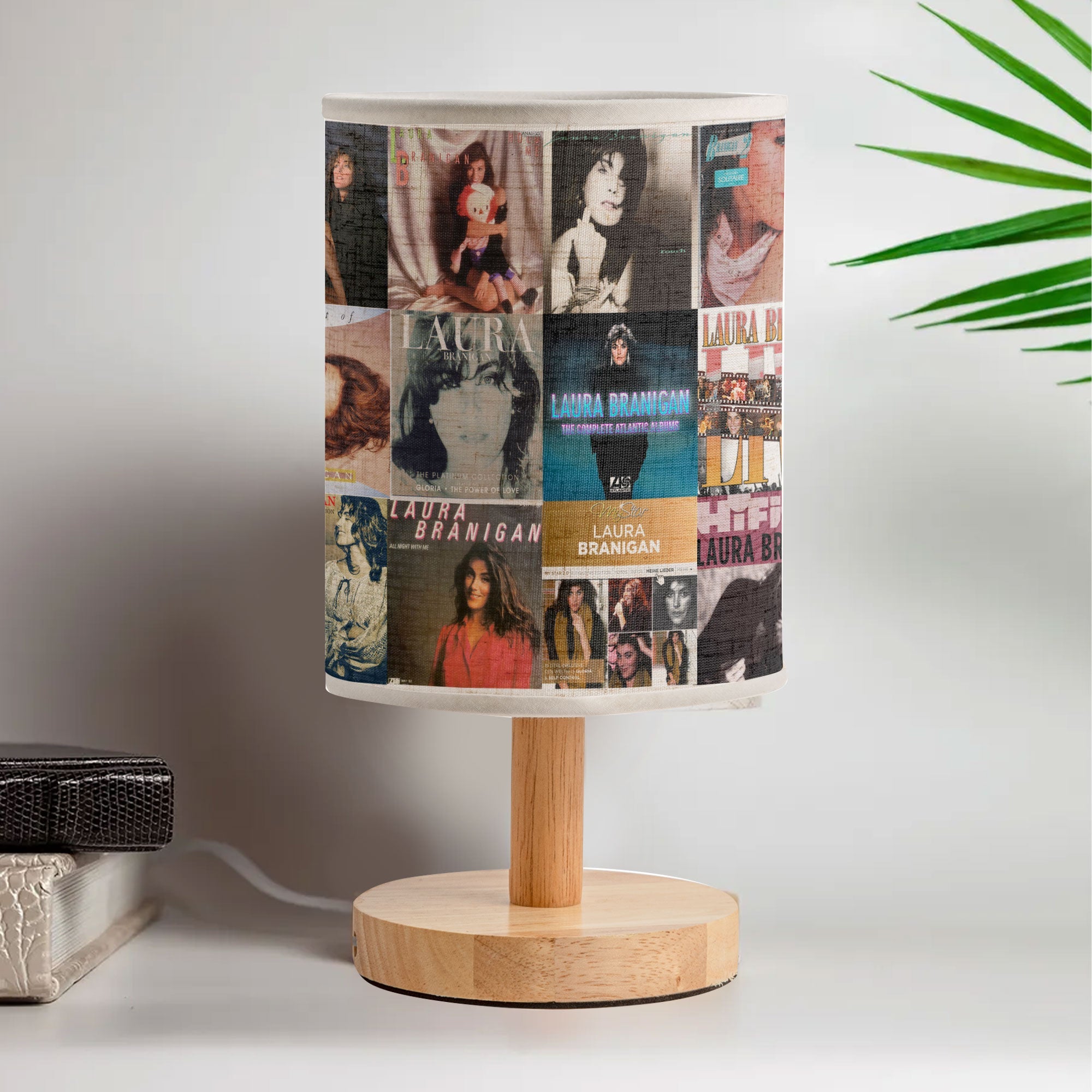 Laura Branigan Album Cover Lamp ’80s Pop Nostalgia Home Decor