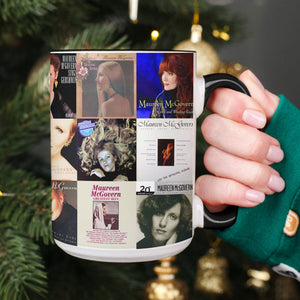 Maureen McGovern Accent Mug Classic Vocal Icon Album Cover Collage Gift