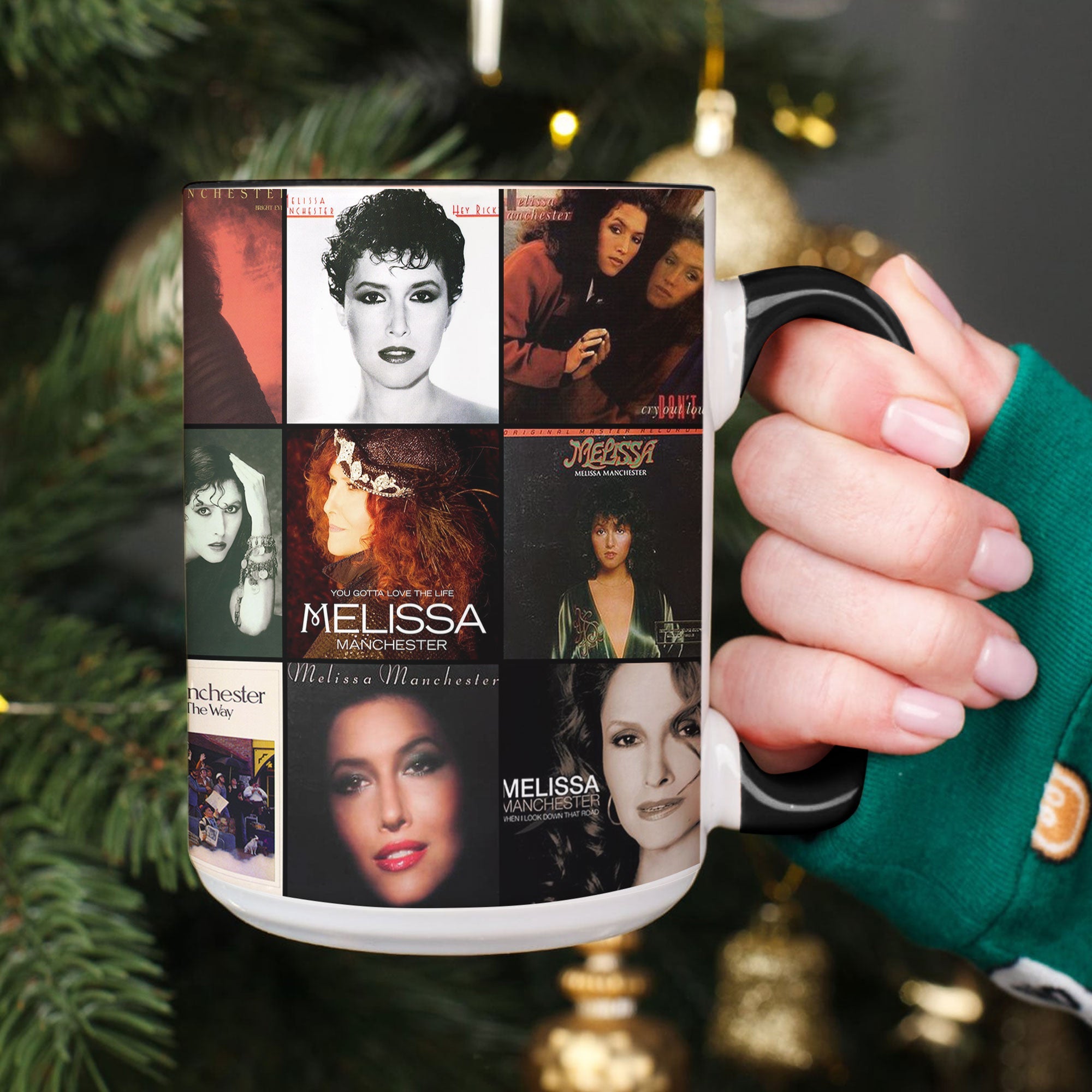 Melissa Manchester Accent Mug Album Cover Collage Gift