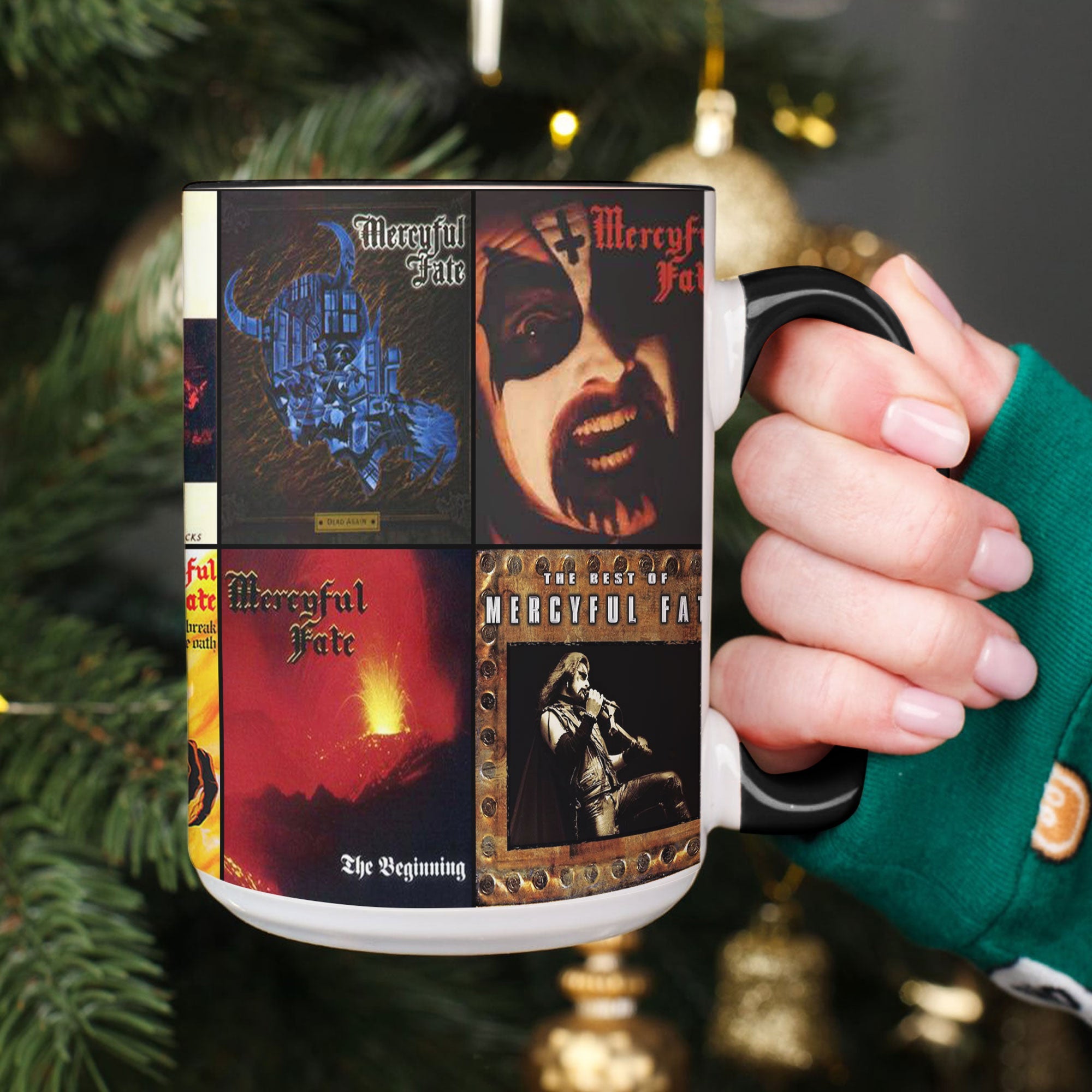 Mercyful Fate Accent Mug Album Cover Collage Gift