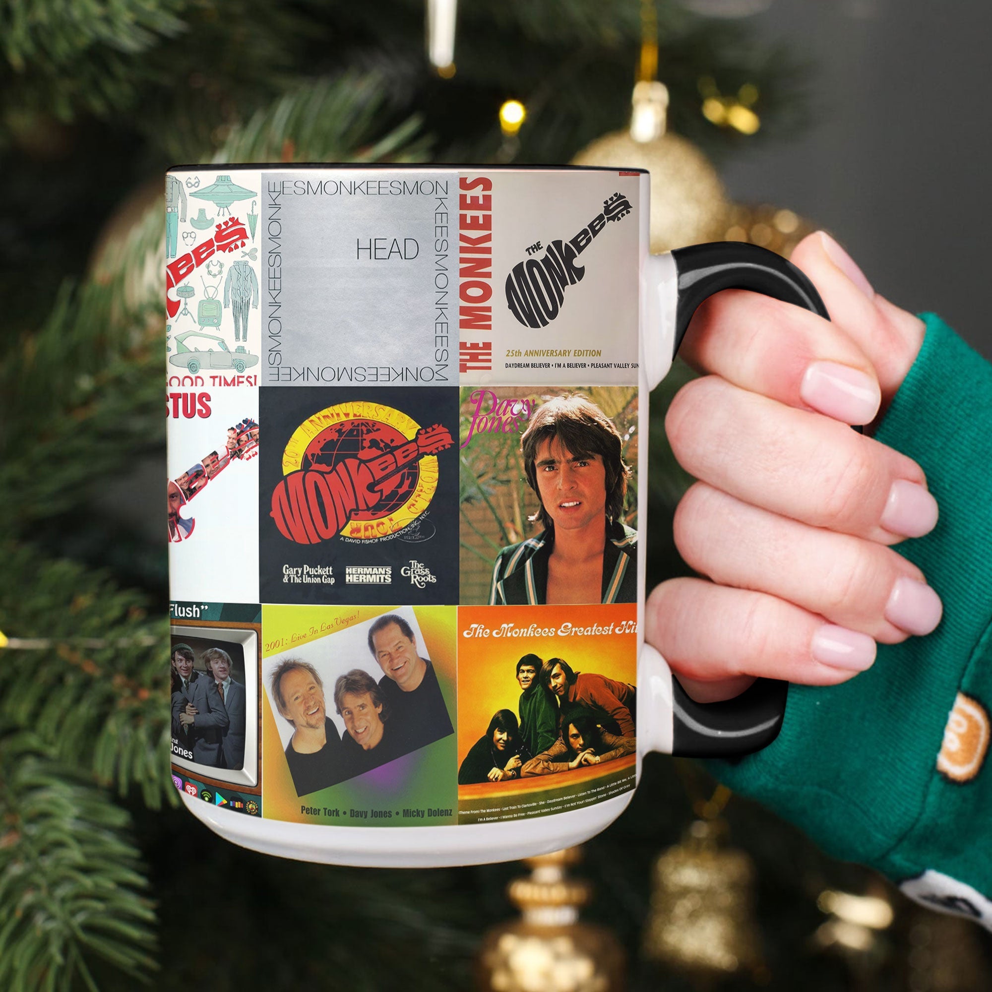 The Monkees Accent Mug Classic Album Cover Collage Gift