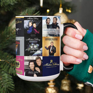 Modern Talking Accent Mug A Nostalgic Tribute to Euro-Pop Legends