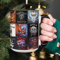 Motörhead Accent Mug Classic Album Cover Collage Gift for Heavy Metal Fans