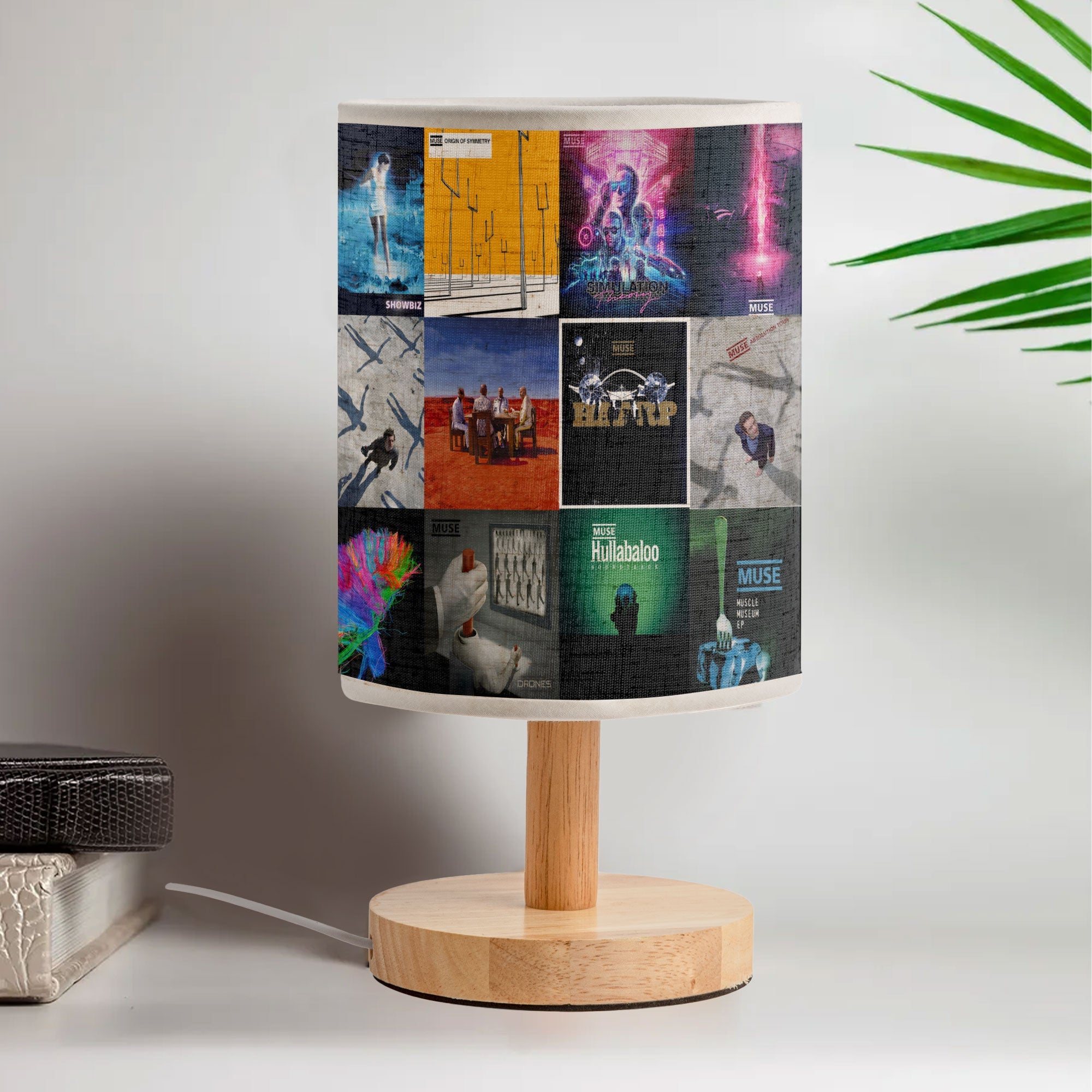 Muse Albums Fabric Lamp Illuminate Your Inner Revolution