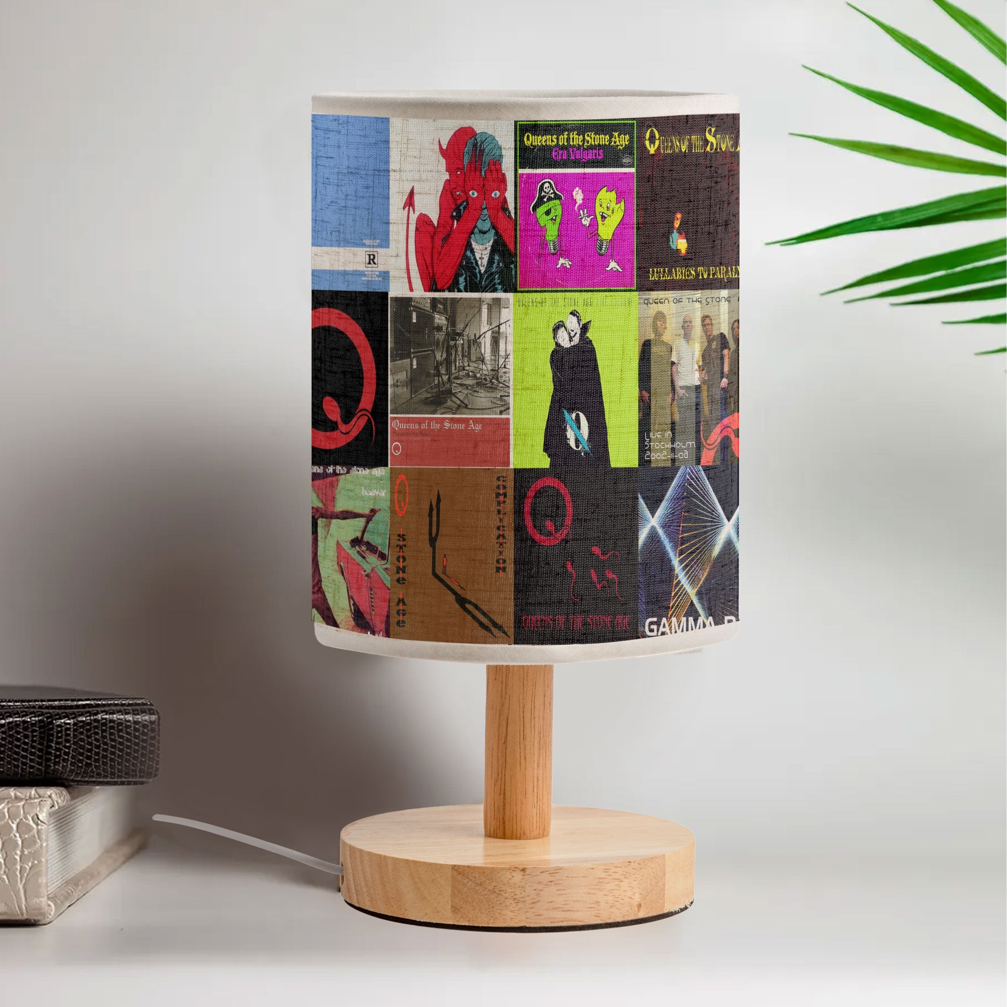 Queens of the Stone Age Album Cover Lamp Rock Music Nostalgia Decor