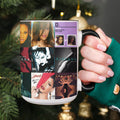 Rihanna Accent Mug Iconic Era Album Cover Collage Gift