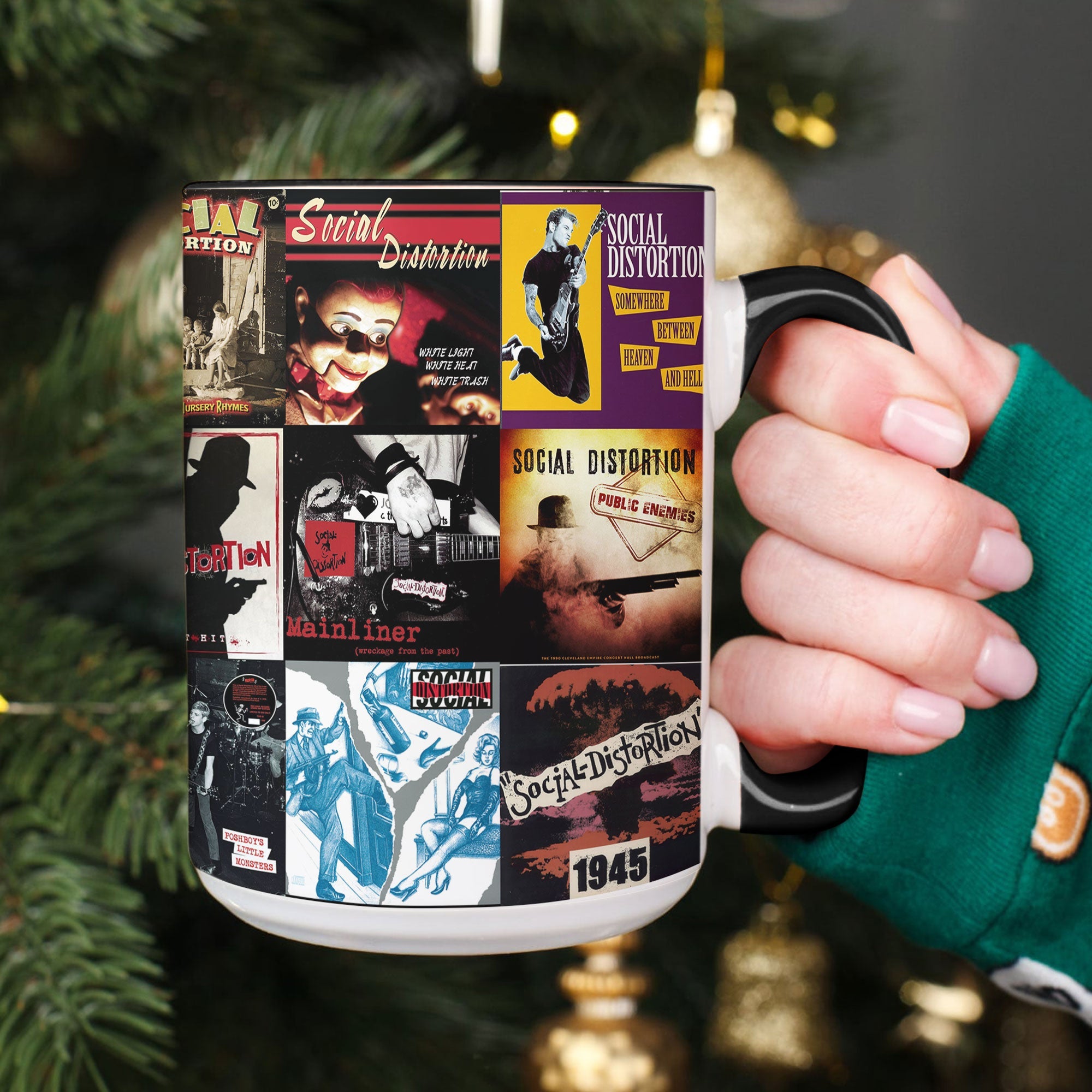Social Distortion Accent Mug Album Cover Collage Gift