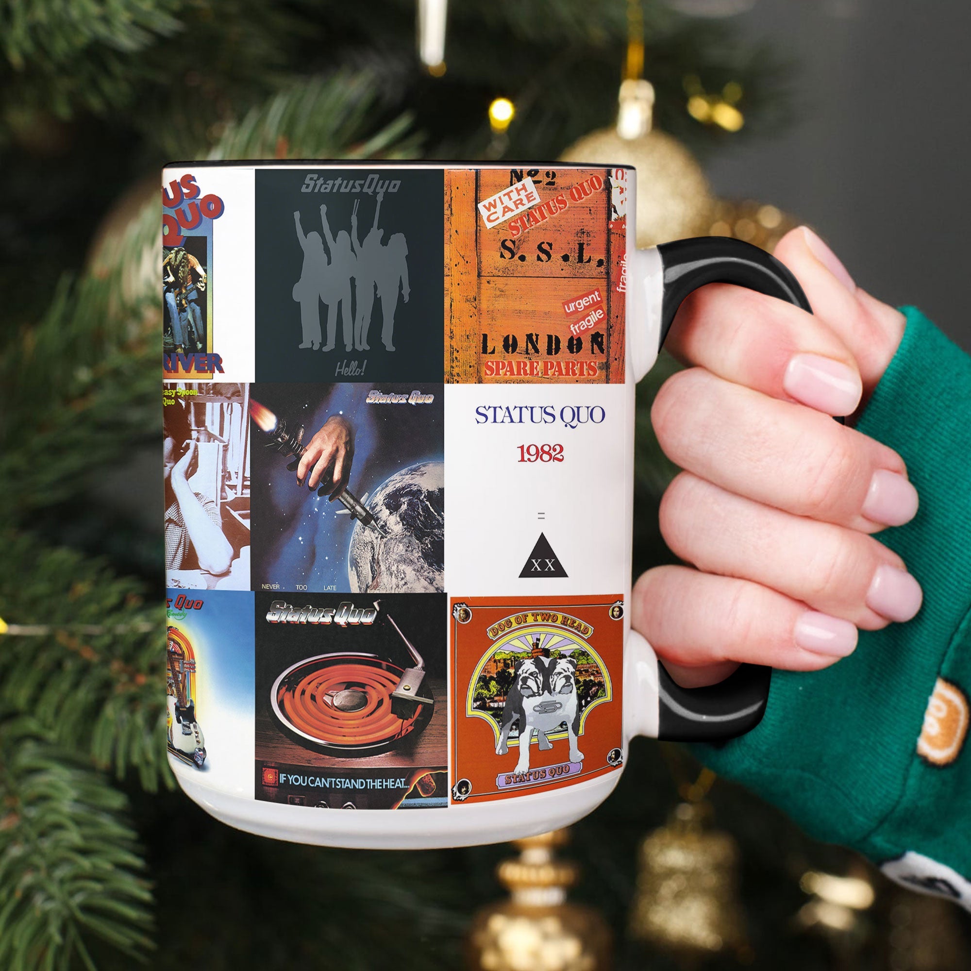 Status Quo Accent Mug A Nostalgic Rock Tribute