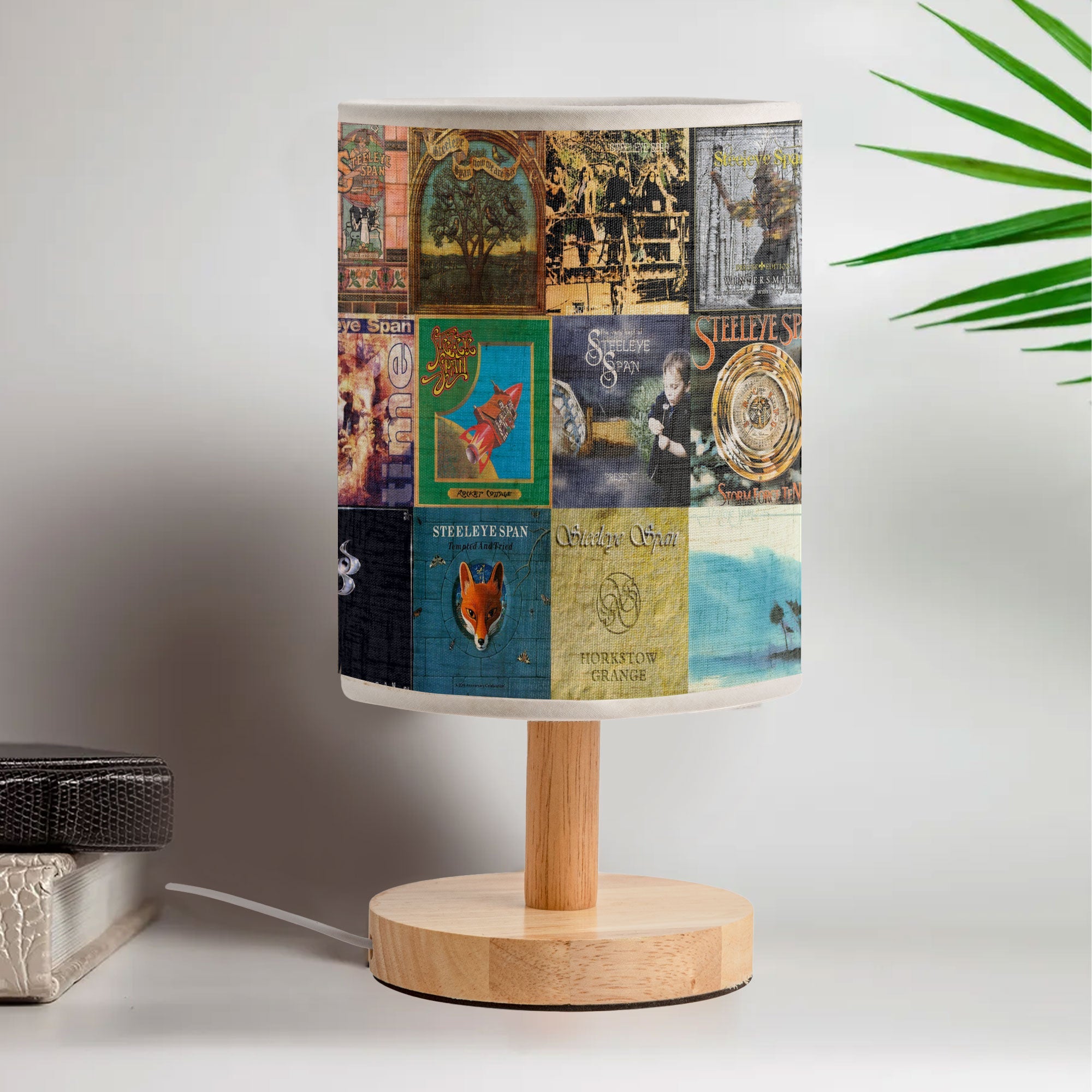 Steeleye Span Album Art Table Lamp Folk Rock Classic Light Decor