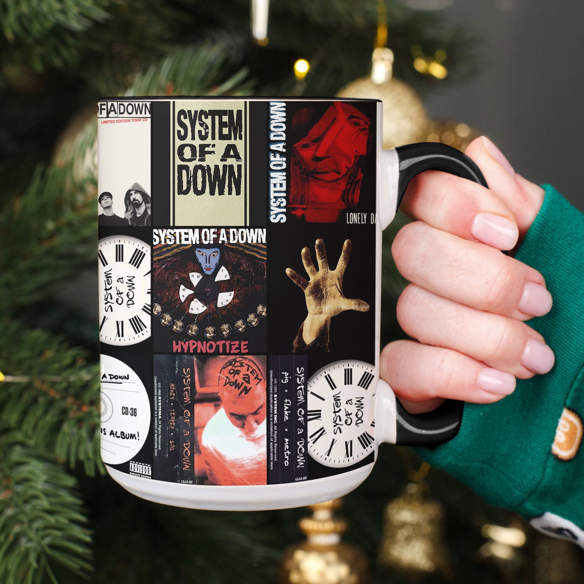 System of a Down Accent Mug Album Cover Collage Gift