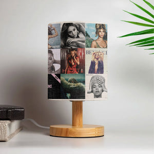 Beyoncé Fabric Lamp Iconic Album Cover Table Light