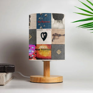 Foo Fighters Fabric Lamp Rock Album Cover Table Light