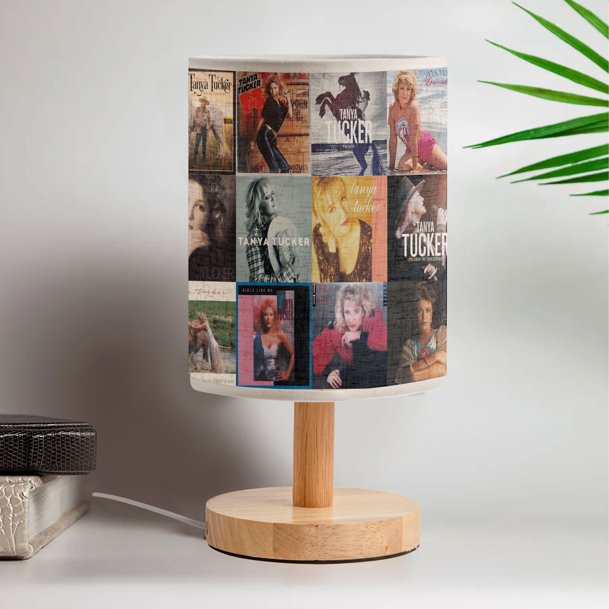 Country Queen Glow Tanya Tucker Albums Fabric Lamp 🤠