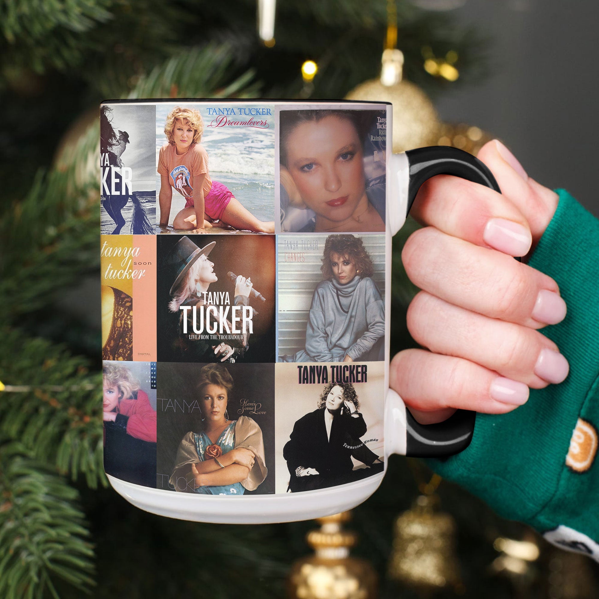Tanya Tucker Accent Mug Album Cover Collage Gift