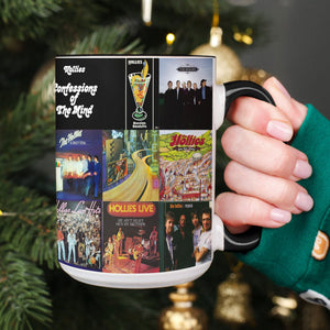 The Hollies Accent Mug Classic Harmony-Rock Album Collage Gift