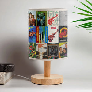 The Monkees Albums Lamp 60s Pop Rock Nostalgia Table Light