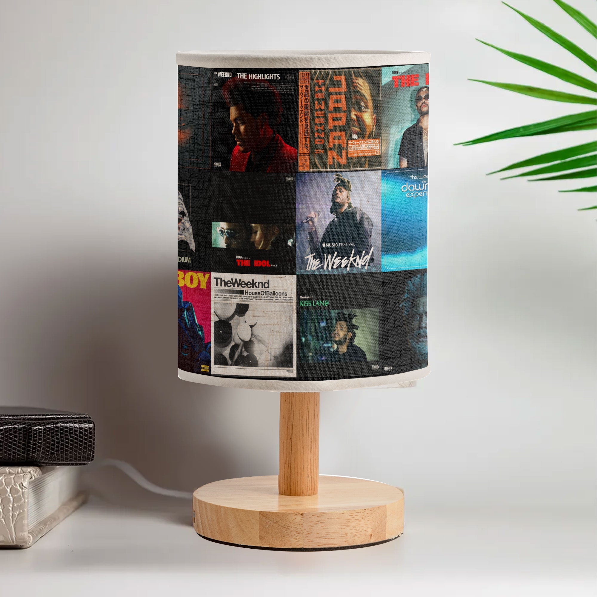 After Hours Glow The Weeknd Albums Fabric Lamp