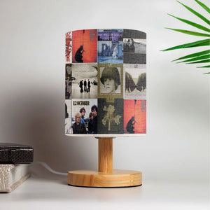 U2 Album Fabric Lamp Rock Legends Decorative Light