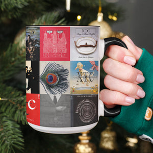 XTC Accent Mug Classic Album Cover Collage Gift