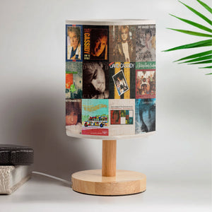 David Cassidy Fabric Lamp A Warm Tribute for Music Lovers