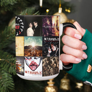 My Chemical Romance Accent Mug Classic Album Cover Collage Gift for Emo & Rock Fans