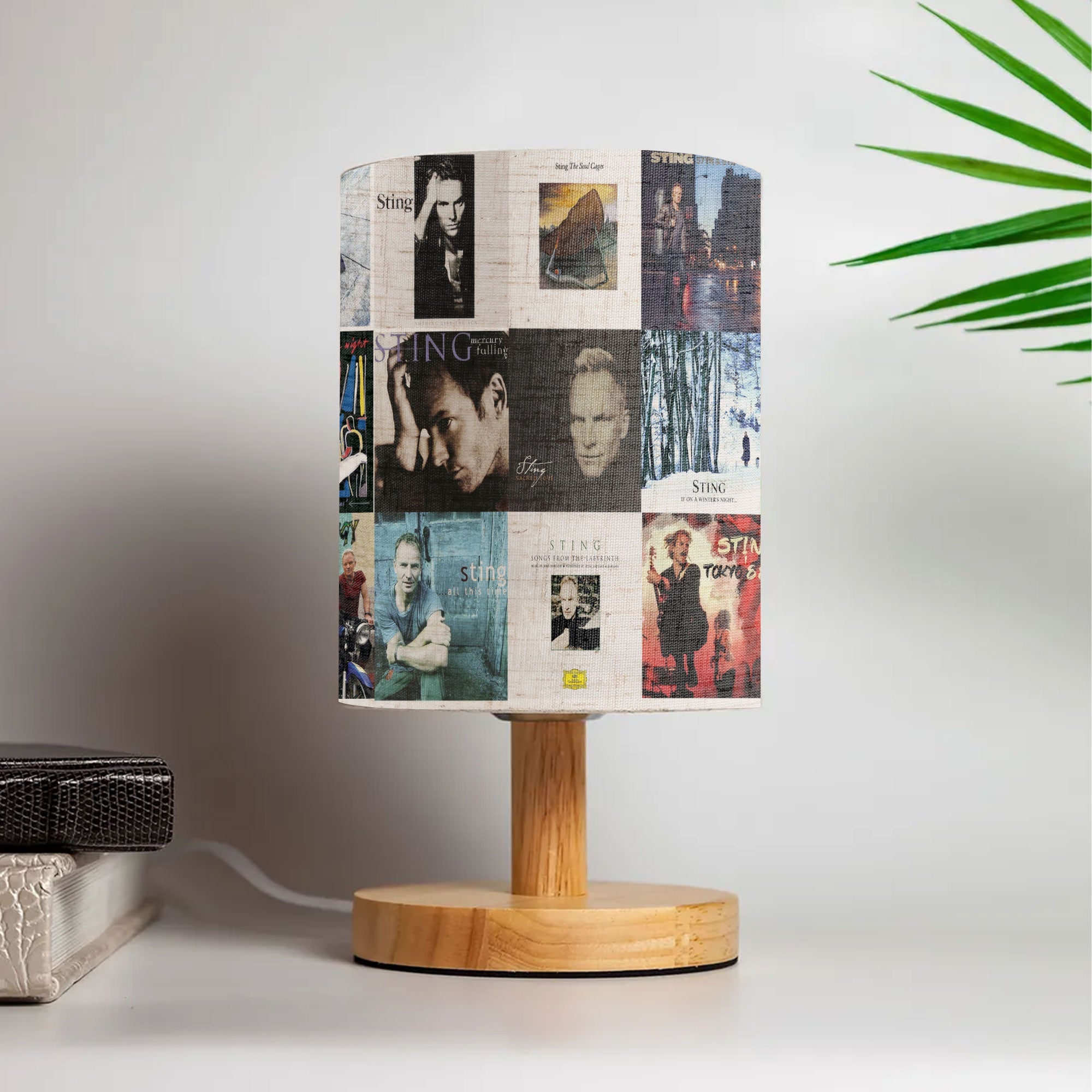Sting Albums Fabric Lamp Bring On the Night