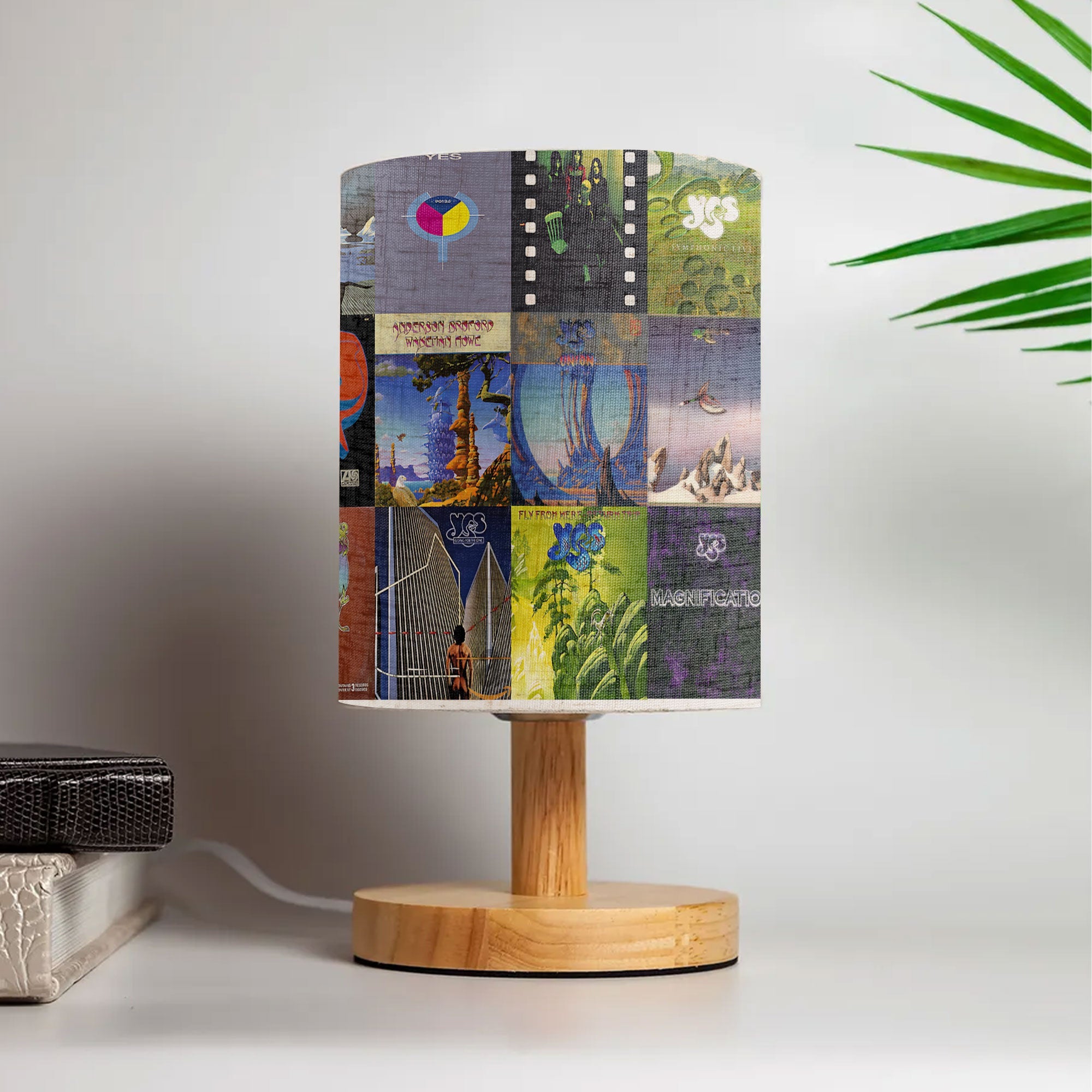 YES Album Fabric Lamp Progressive Rock Decorative Light