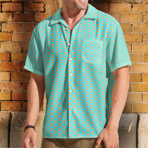 Phish Red Circle Donut Inspried Unisex Hawaiian Shirt – Retro Music Print Button-Up