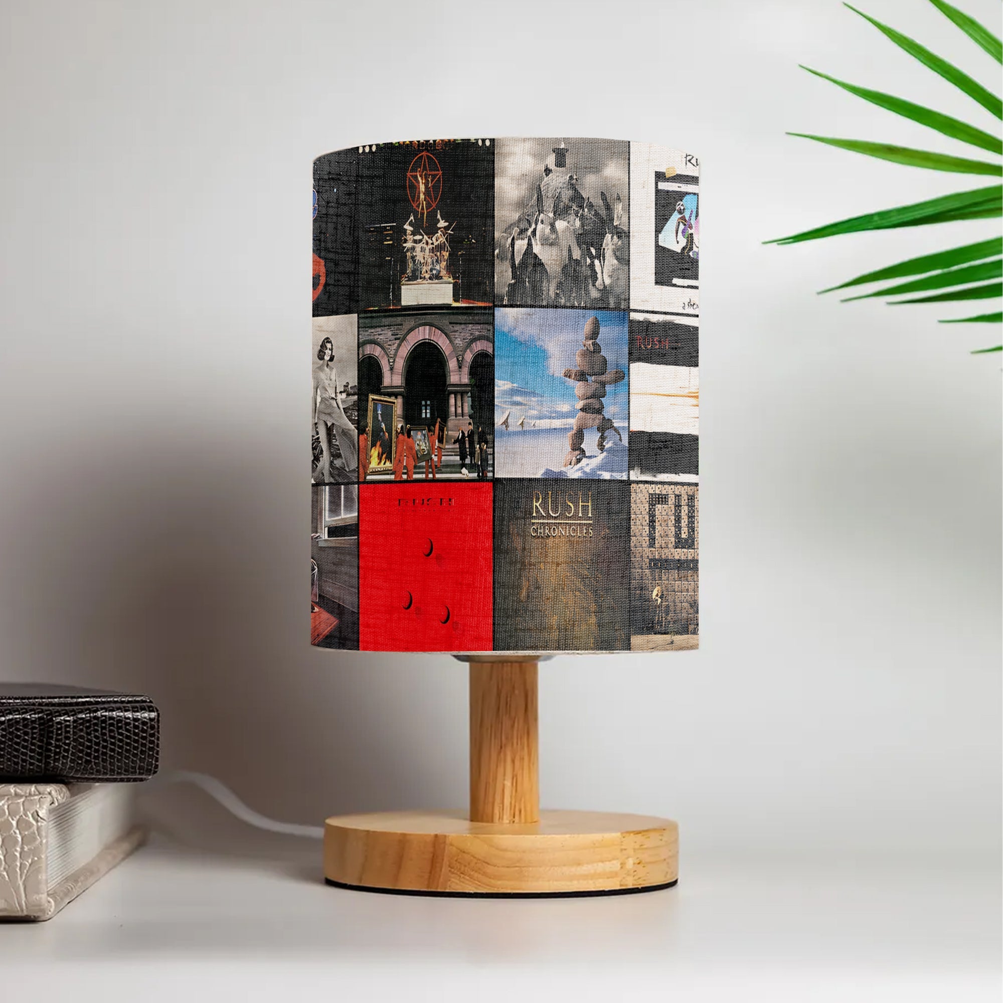 Rush Fabric Lamp Classic Album Cover Table Light