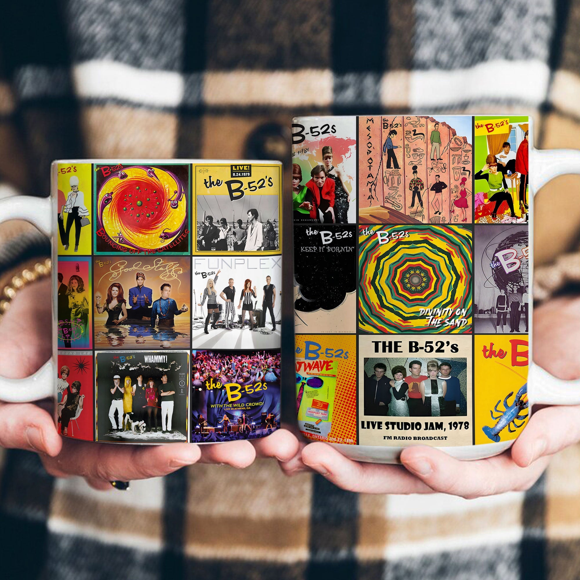The B-52’s Accent Mug Album Cover Collage Gift