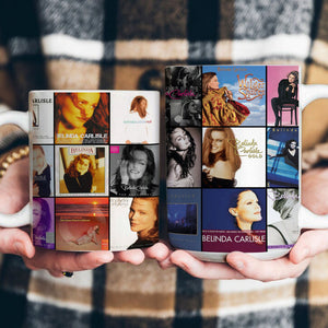 Belinda Carlisle Accent Mug Album Cover Collage Gift