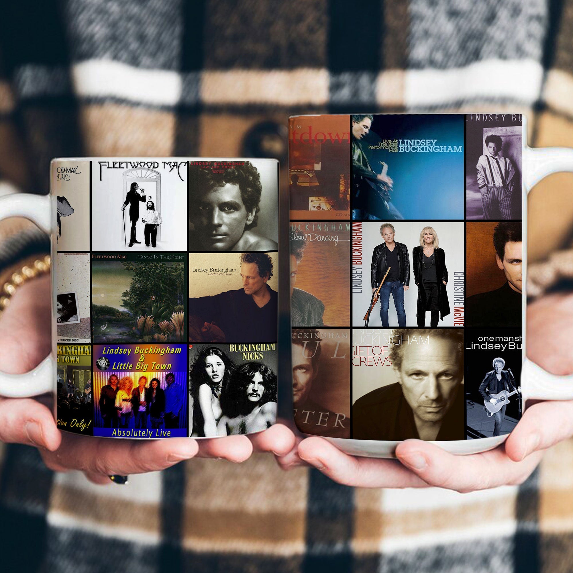 Lindsey Buckingham Accent Mug A Nostalgic Tribute to Iconic Solo Classics