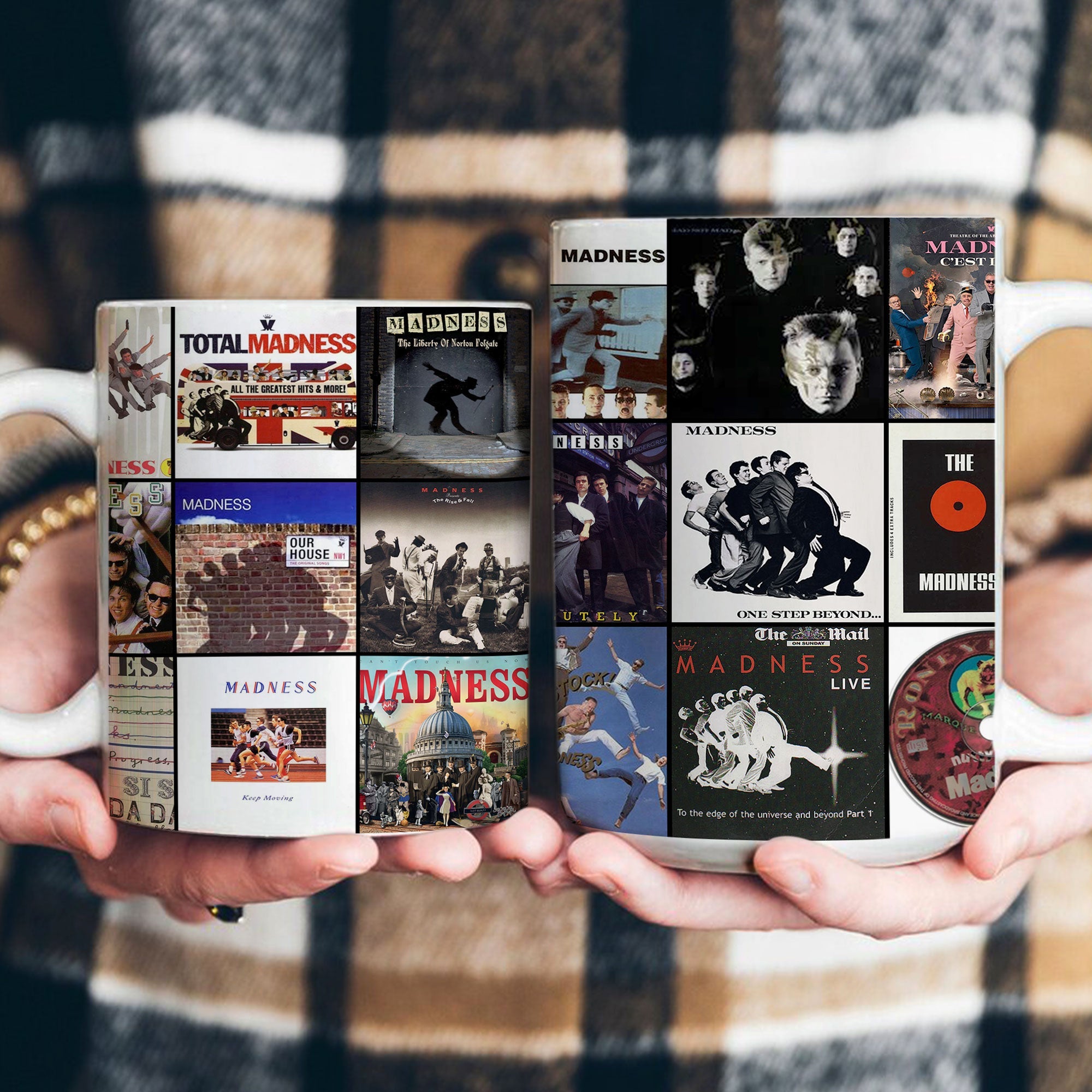 Madness Accent Mug A Nostalgic Tribute to Ska & New Wave Classics