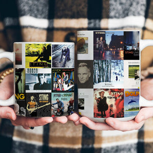The Killers Accent Mug Classic Album Cover Collage Gift