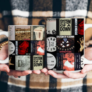 System of a Down Accent Mug Album Cover Collage Gift