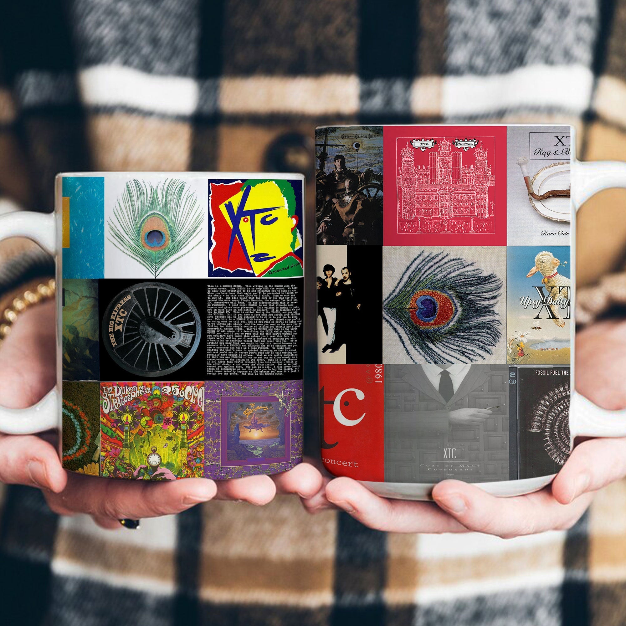 XTC Accent Mug Classic Album Cover Collage Gift