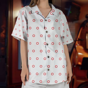 Phish Fishman Donut Button-up Shirt Hawaiian Shirt – Retro Music Inspired Unisex Button-Up Shirt