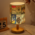 The Beatles Album Cover Fabric Lamp Retro Music Room Decor