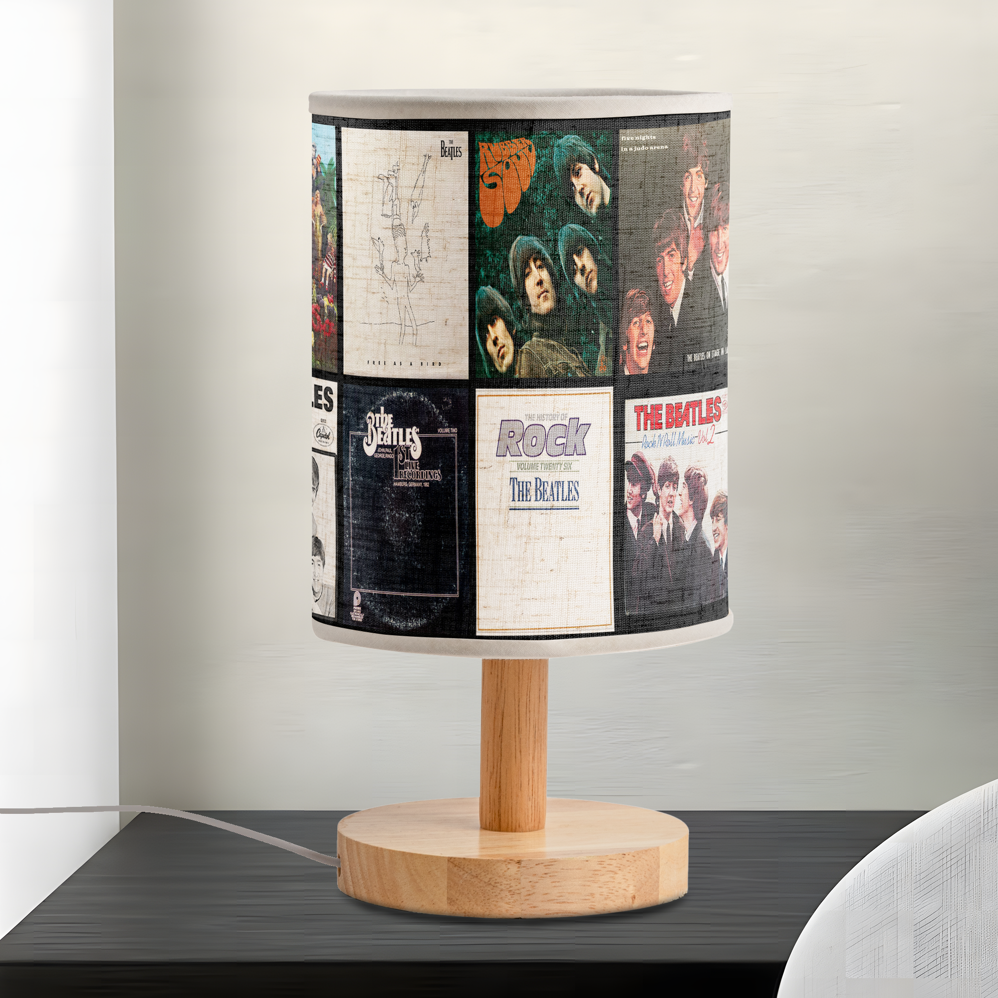 Retro Beatles Lamp A Tribute to Legendary Albums